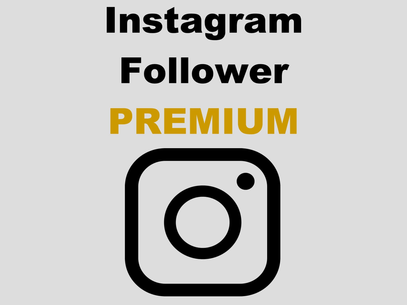 Premium Instagram Follower kaufen - Per PayPal und AmEx