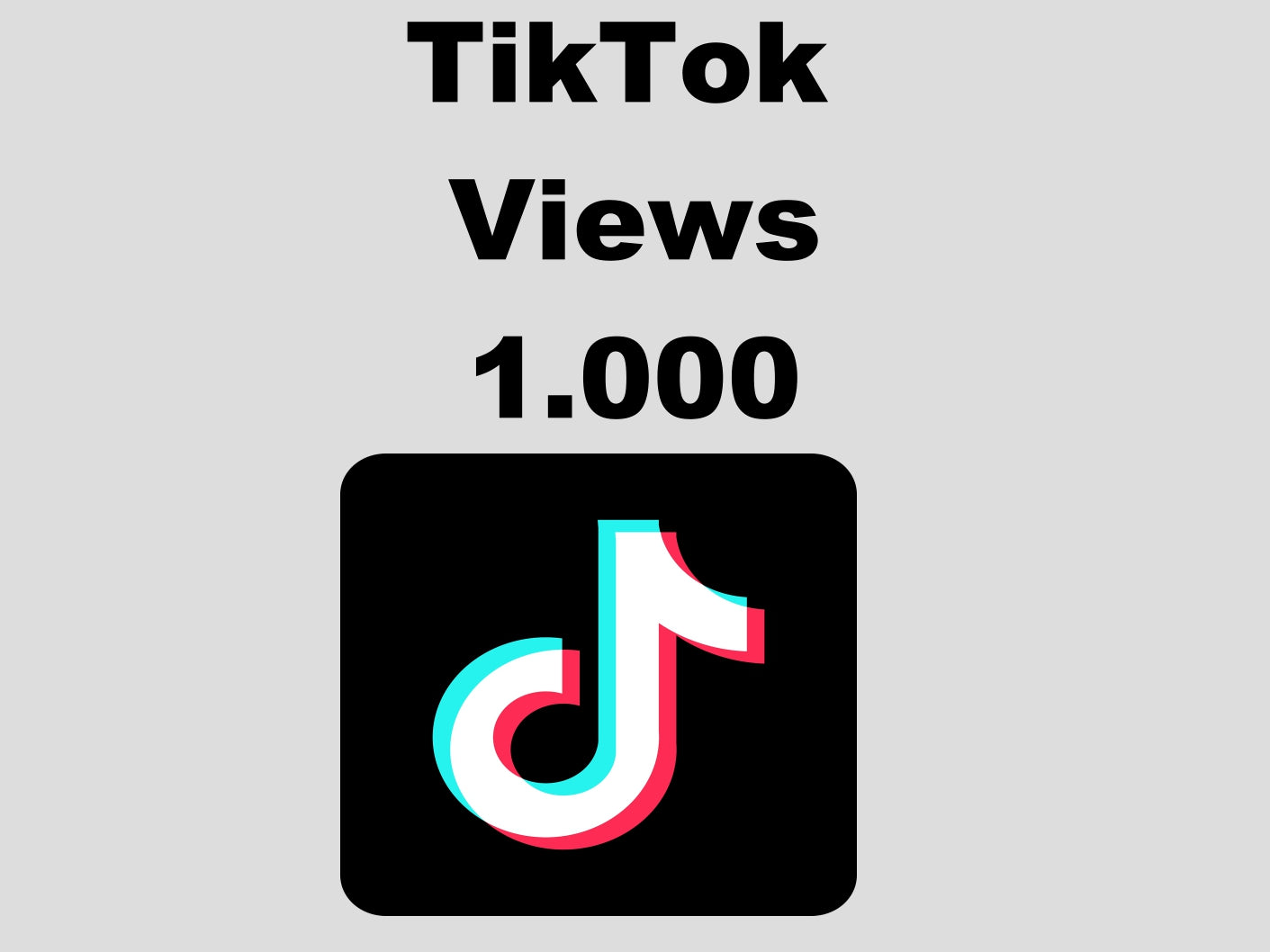 echte TikTok Views günstig kaufen 1.000 Views