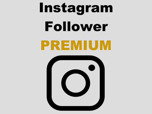 Premium Instagram Follower kaufen - Per PayPal und AmEx