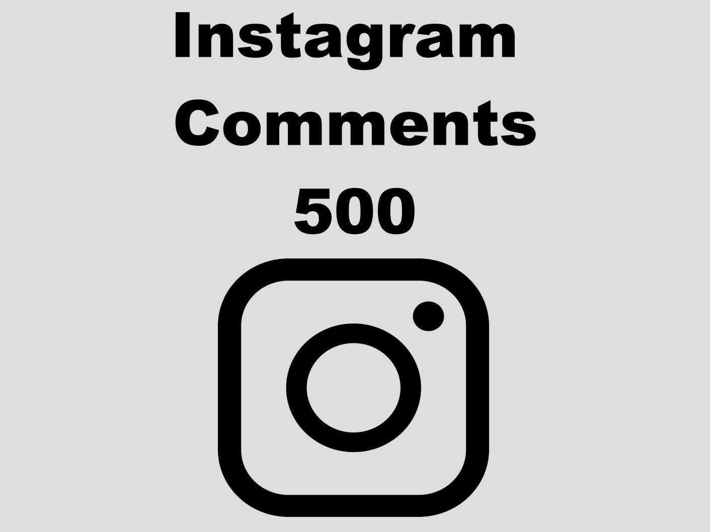 echte Instagram Comments günstig kaufen 500 Kommentare