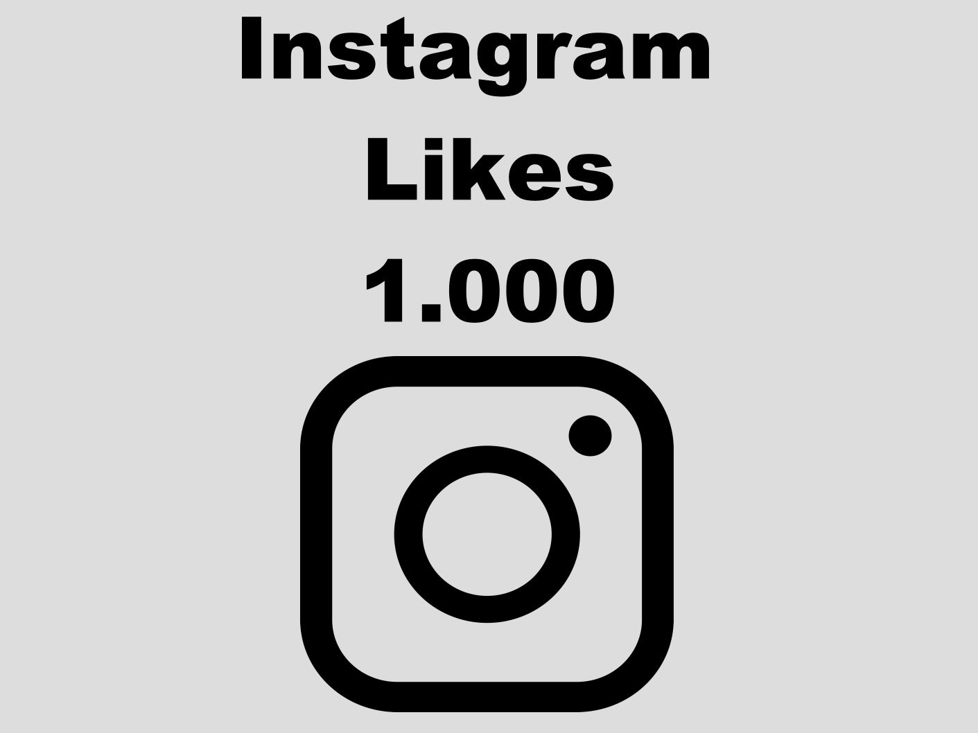 echte Instagram Likes günstig kaufen 1.000 Likes
