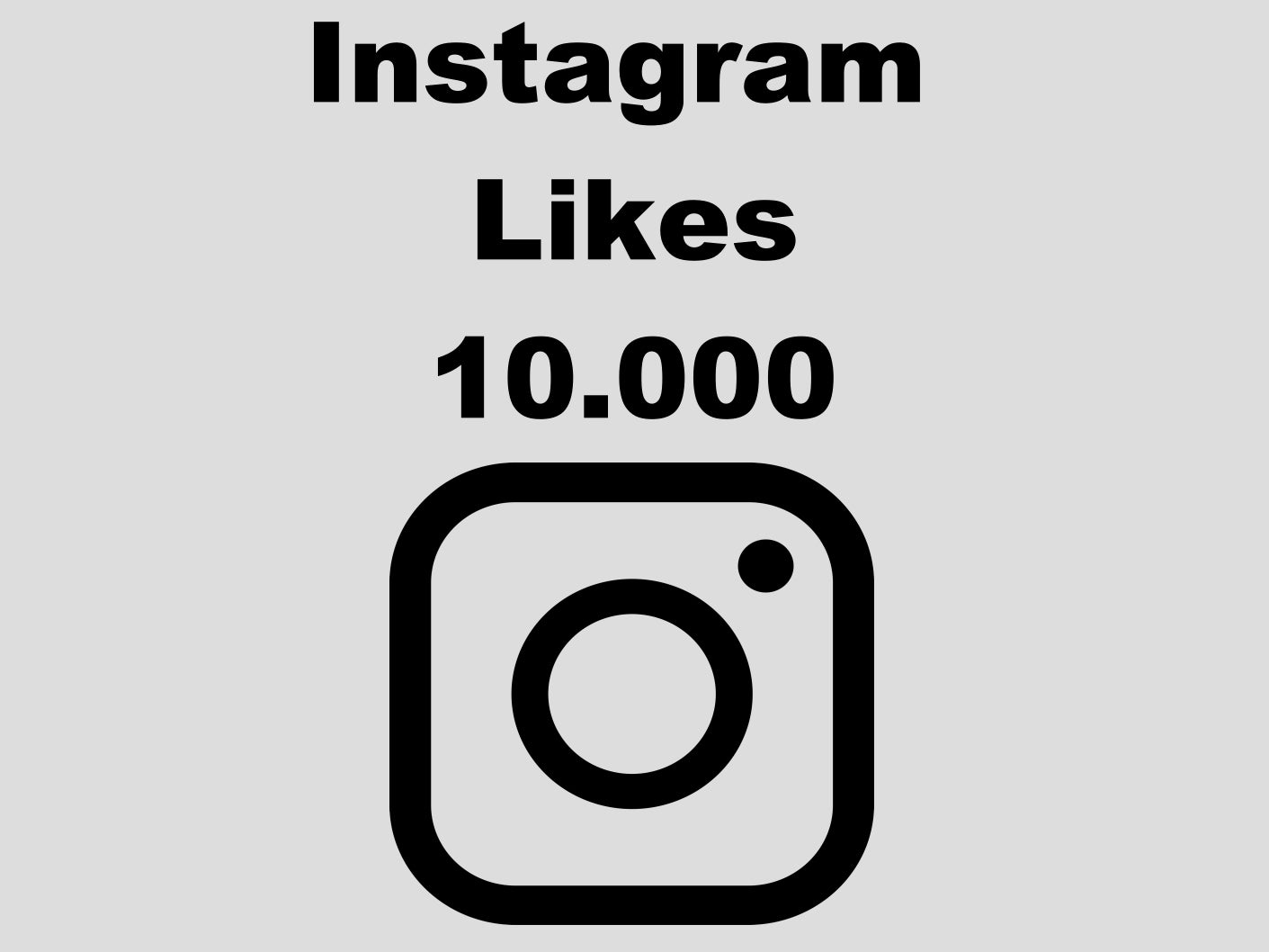 echte Instagram Likes günstig kaufen 10.000 Likes