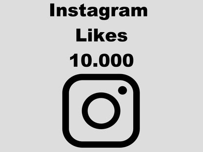 echte Instagram Likes günstig kaufen 10.000 Likes