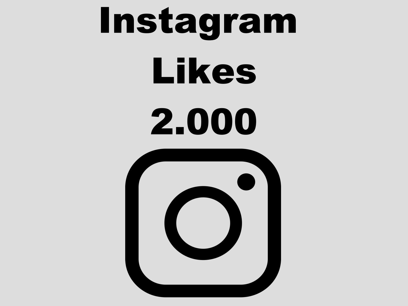echte Instagram Likes günstig kaufen 2.000 Likes