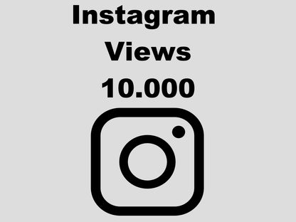 echte Instagram Views günstig kaufen 10.000 Views