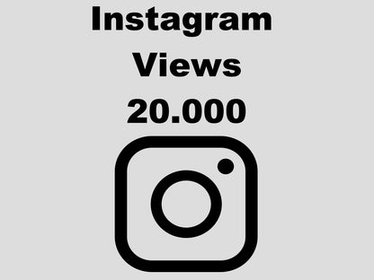 echte Instagram Views günstig kaufen 20.000 Views