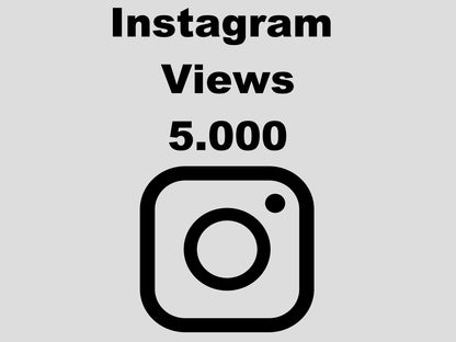 echte Instagram Views günstig kaufen 5.000 Views