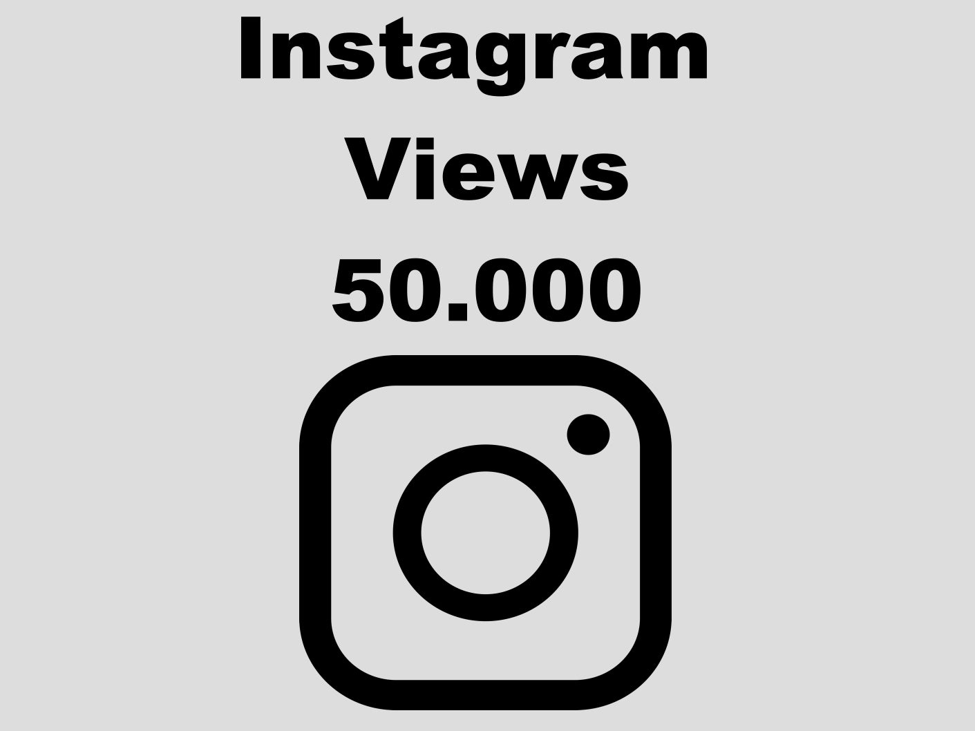 echte Instagram Views günstig kaufen 50.000 Views