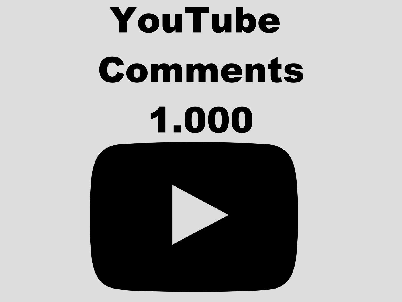 echte YouTube Comments günstig kaufen 1.000 Kommentare