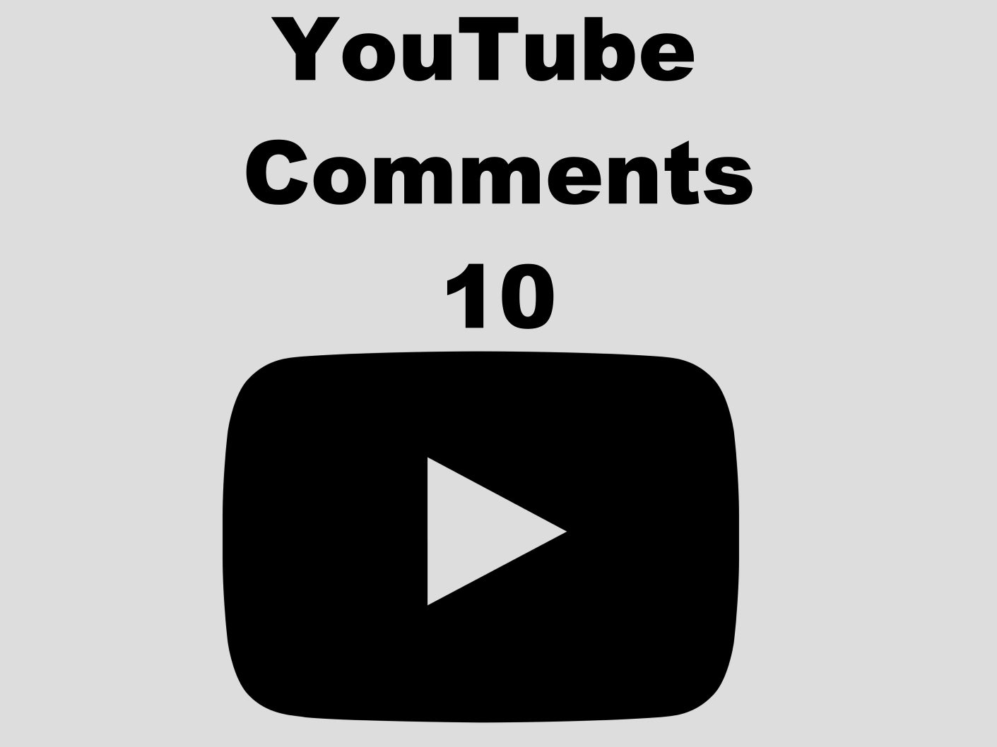 echte YouTube Comments günstig kaufen 10 Kommentare