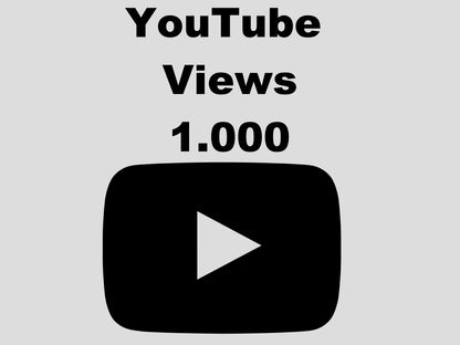 echte YouTube Views günstig kaufen 1.000 Views
