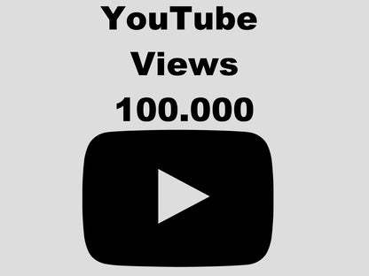 echte YouTube Views günstig kaufen 100.000 Views