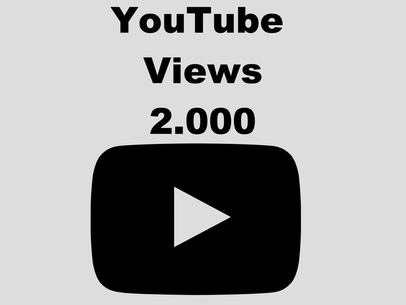 echte YouTube Views günstig kaufen 2.000 Views