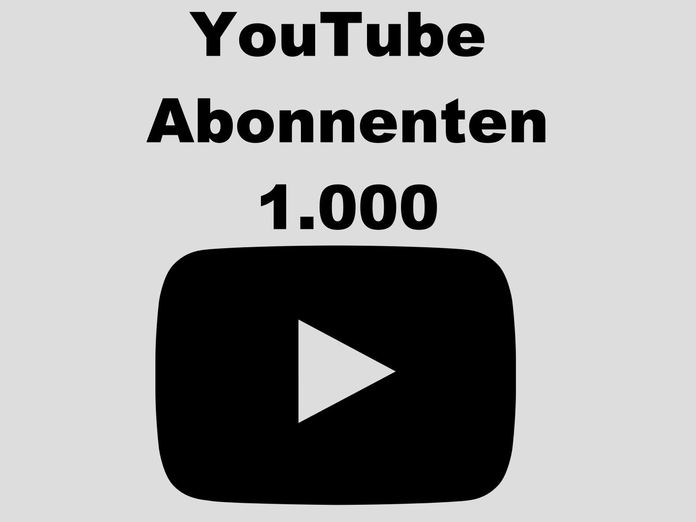 echte YouTube Abonnenten kaufen 1.000 Subscribers - upfollow.de